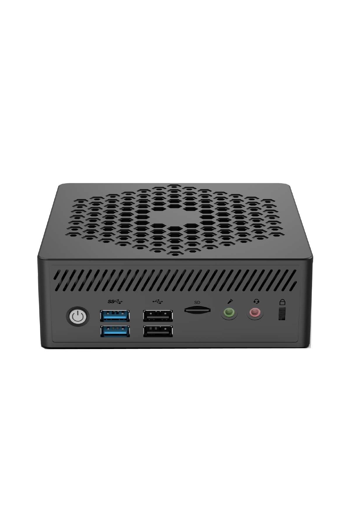 MECER AC10 MECER Newsmay AC10 MINI PC, Intel® Core i5-1135G7, 8GB DDR4, 512GB 2*M.2 2280 SATA SSD